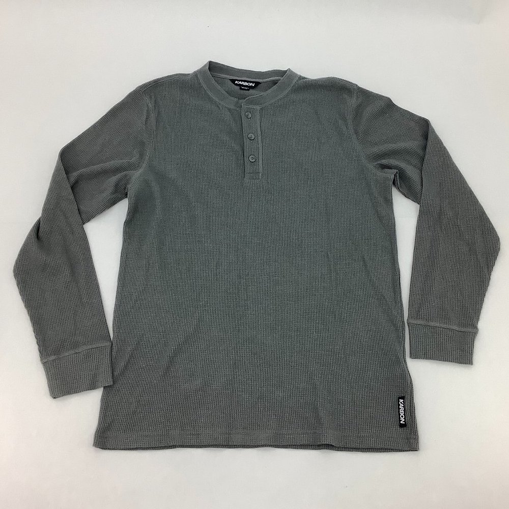 Karbon | Men's Long Sleeve Shirt | Grey | Medium